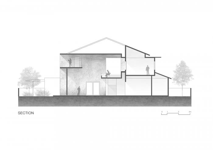 BIM建筑|简约而大胆,混凝土拱形筒的小清新:Bewboc 住宅 / Fabian Tan BIM建筑|简约而大胆,混凝土拱形筒的小清新:Bewboc 住宅 / Fabian Tan