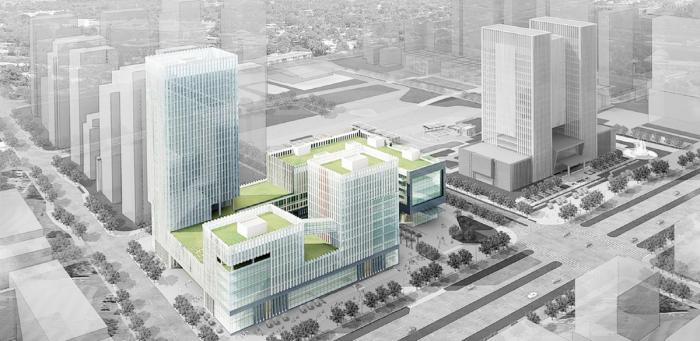 BIM建筑|体用合一的公民空间:昆山市政务服务中心 / 上海思域设计 BIM建筑|体用合一的公民空间:昆山市政务服务中心 / 上海思域设计