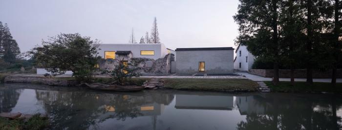 BIM建筑|章堰文化馆,上海 / 水平线设计 BIM建筑|章堰文化馆,上海 / 水平线设计