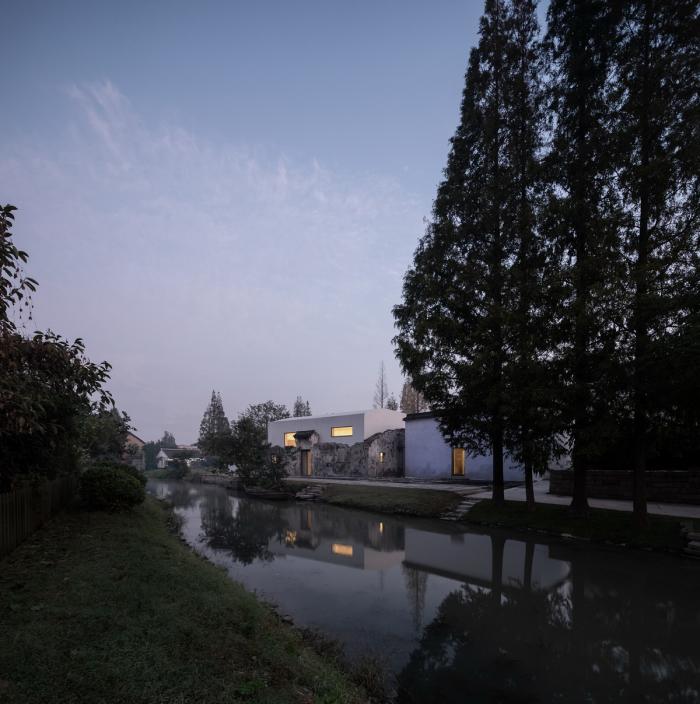 BIM建筑|章堰文化馆,上海 / 水平线设计 BIM建筑|章堰文化馆,上海 / 水平线设计