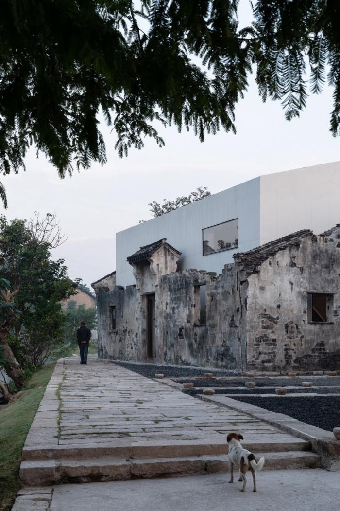 BIM建筑|章堰文化馆,上海 / 水平线设计 BIM建筑|章堰文化馆,上海 / 水平线设计