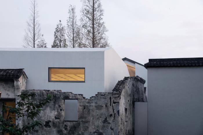 BIM建筑|章堰文化馆,上海 / 水平线设计 BIM建筑|章堰文化馆,上海 / 水平线设计