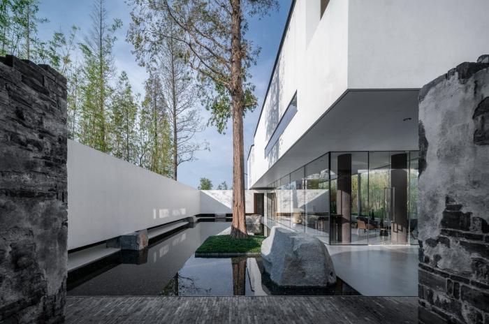 BIM建筑|章堰文化馆,上海 / 水平线设计 BIM建筑|章堰文化馆,上海 / 水平线设计
