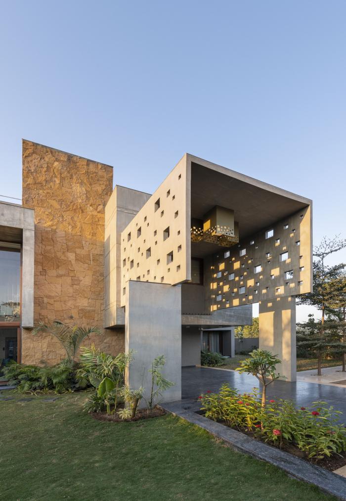 BIM建筑|“像素”住宅 / The Grid Architects BIM建筑|“像素”住宅 / The Grid Architects