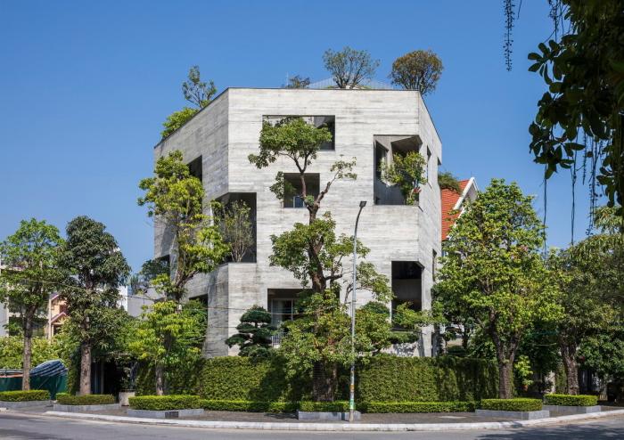 BIM建筑|居于丛林之间:越南“五角平面”树屋 / 武重义建筑事务所 BIM建筑|居于丛林之间:越南“五角平面”树屋 / 武重义建筑事务所