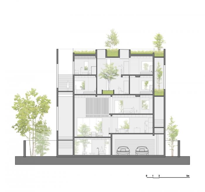 BIM建筑|居于丛林之间:越南“五角平面”树屋 / 武重义建筑事务所 BIM建筑|居于丛林之间:越南“五角平面”树屋 / 武重义建筑事务所