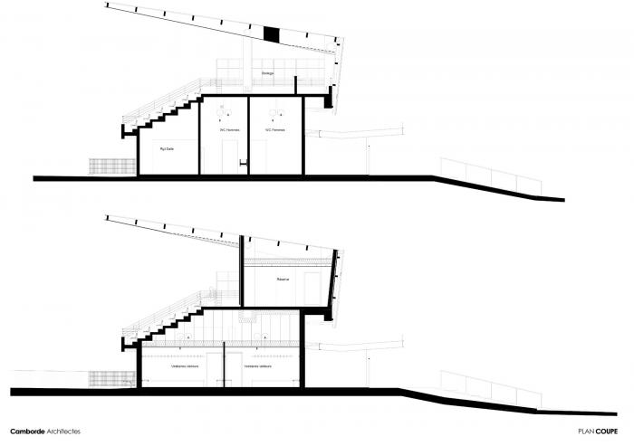 BIM建筑|轻落于农场草地上的蝴蝶:Ger体育场 BIM建筑|轻落于农场草地上的蝴蝶:Ger体育场