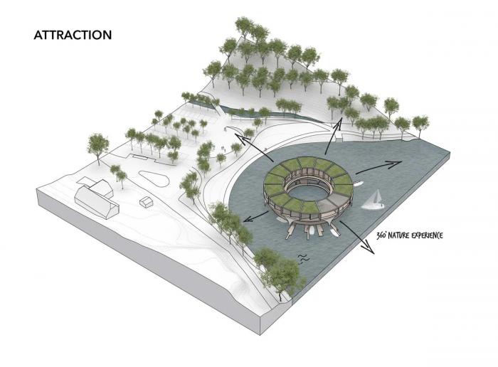 BIM建筑|森林湖泊上的“渔船”:Land Ahoy BIM建筑|森林湖泊上的“渔船”:Land Ahoy