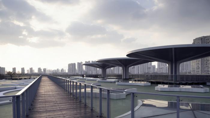 BIM建筑|消解与晕染:临平体育公园配套工程项目 / 筑境设计 BIM建筑|消解与晕染:临平体育公园配套工程项目 / 筑境设计