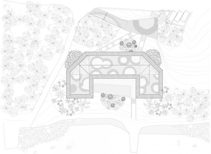 BIM建筑|湛蓝背景中的马赛克构图:克罗地亚海边木屋 BIM建筑|湛蓝背景中的马赛克构图:克罗地亚海边木屋