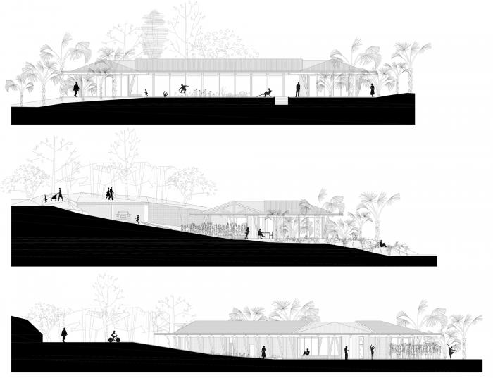 BIM建筑|湛蓝背景中的马赛克构图:克罗地亚海边木屋 BIM建筑|湛蓝背景中的马赛克构图:克罗地亚海边木屋