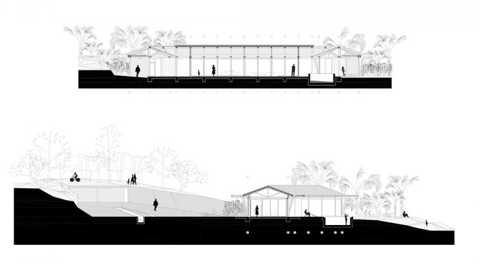 BIM建筑|湛蓝背景中的马赛克构图:克罗地亚海边木屋 BIM建筑|湛蓝背景中的马赛克构图:克罗地亚海边木屋