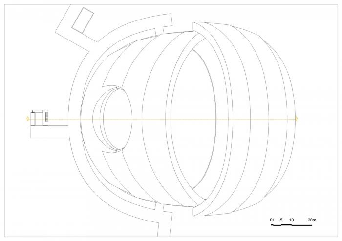 BIM建筑|日月相对,华夏文化展示中心 / 青岛腾远设计事务所 + ECA2 BIM建筑|日月相对,华夏文化展示中心 / 青岛腾远设计事务所 + ECA2