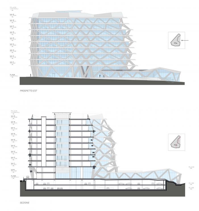 BIM建筑|“西非之门”阿克拉的生态地标,One Airport Square / MCA建筑事务所 BIM建筑|“西非之门”阿克拉的生态地标,One Airport Square / MCA建筑事务所