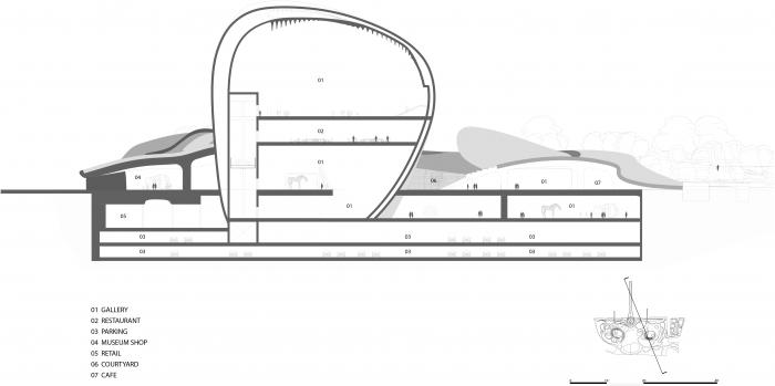 BIM建筑|都市旷野之境,“深圳湾文化广场”方案设计 / MAD BIM建筑|都市旷野之境,“深圳湾文化广场”方案设计 / MAD