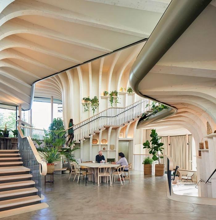 BIM建筑|赫斯维克新作:利兹市玛姬癌症关顾中心,亲生命性的“植物藤架” BIM建筑|赫斯维克新作:利兹市玛姬癌症关顾中心,亲生命性的“植物藤架”