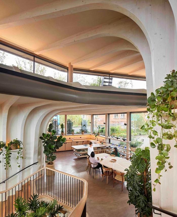 BIM建筑|赫斯维克新作:利兹市玛姬癌症关顾中心,亲生命性的“植物藤架” BIM建筑|赫斯维克新作:利兹市玛姬癌症关顾中心,亲生命性的“植物藤架”