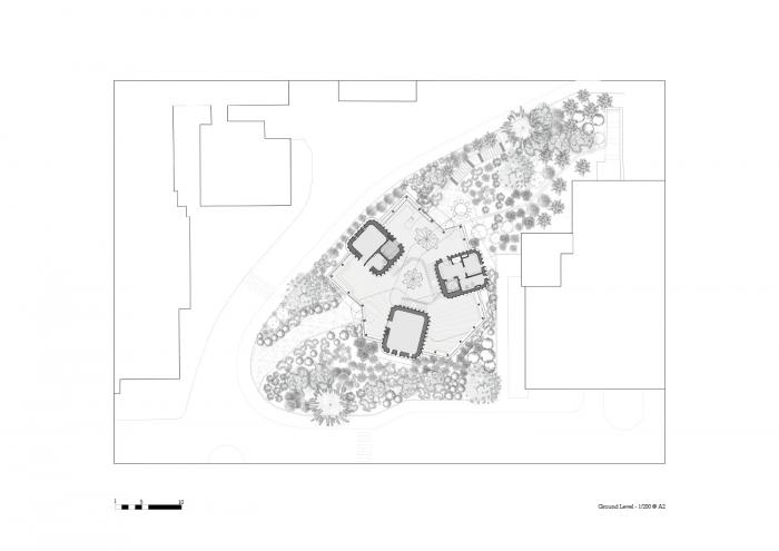BIM建筑|赫斯维克新作:利兹市玛姬癌症关顾中心,亲生命性的“植物藤架” BIM建筑|赫斯维克新作:利兹市玛姬癌症关顾中心,亲生命性的“植物藤架”