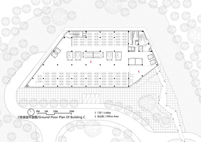 BIM建筑|广州网易总部 / 东意建筑 BIM建筑|广州网易总部 / 东意建筑