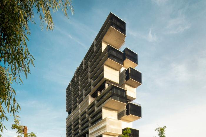 BIM建筑|64米深“峡谷”的裂变——阿曼尼公寓 BIM建筑|64米深“峡谷”的裂变——阿曼尼公寓