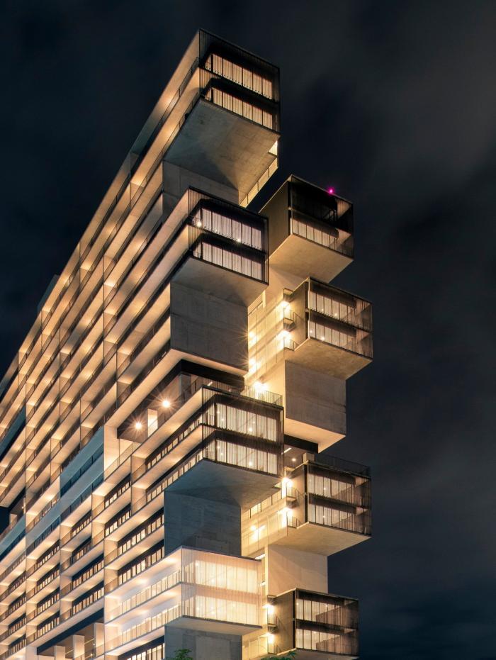 BIM建筑|64米深“峡谷”的裂变——阿曼尼公寓 BIM建筑|64米深“峡谷”的裂变——阿曼尼公寓