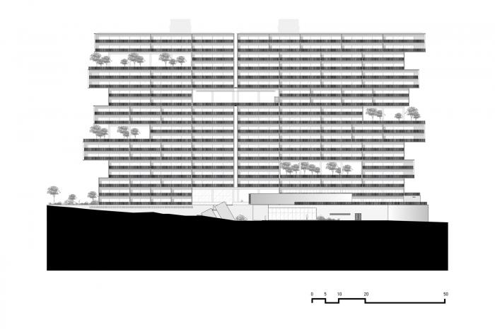 BIM建筑|64米深“峡谷”的裂变——阿曼尼公寓 BIM建筑|64米深“峡谷”的裂变——阿曼尼公寓