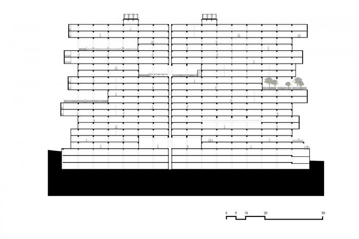 BIM建筑|64米深“峡谷”的裂变——阿曼尼公寓 BIM建筑|64米深“峡谷”的裂变——阿曼尼公寓