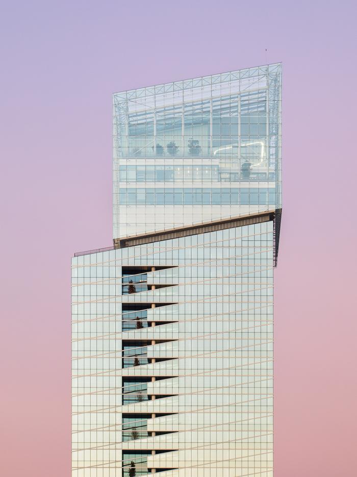 BIM建筑|一组捕捉与散射光的“水晶”组合——圣戈班总部办公楼 BIM建筑|一组捕捉与散射光的“水晶”组合——圣戈班总部办公楼
