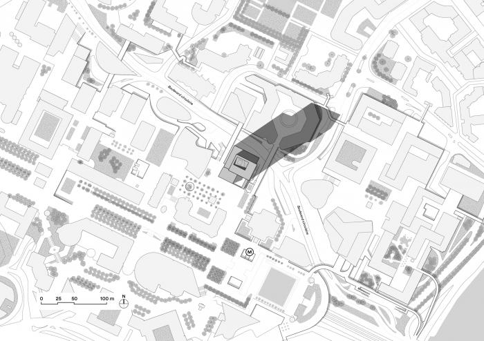 BIM建筑|一组捕捉与散射光的“水晶”组合——圣戈班总部办公楼 BIM建筑|一组捕捉与散射光的“水晶”组合——圣戈班总部办公楼