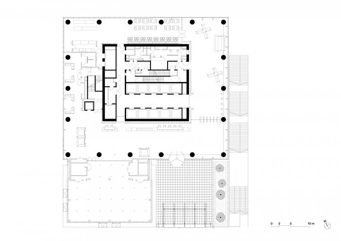 BIM建筑|一组捕捉与散射光的“水晶”组合——圣戈班总部办公楼 BIM建筑|一组捕捉与散射光的“水晶”组合——圣戈班总部办公楼