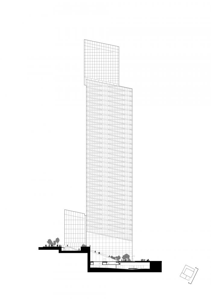 BIM建筑|一组捕捉与散射光的“水晶”组合——圣戈班总部办公楼 BIM建筑|一组捕捉与散射光的“水晶”组合——圣戈班总部办公楼