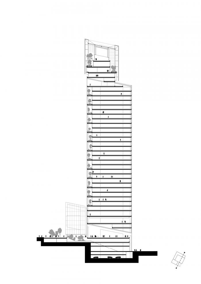 BIM建筑|一组捕捉与散射光的“水晶”组合——圣戈班总部办公楼 BIM建筑|一组捕捉与散射光的“水晶”组合——圣戈班总部办公楼