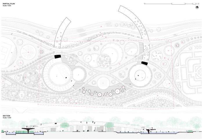 BIM建筑|河岸的“自然驿站”:蚕室区汉江市民公园天然游泳池 / 佰筑建筑+Carve BIM建筑|河岸的“自然驿站”:蚕室区汉江市民公园天然游泳池 / 佰筑建筑+Carve