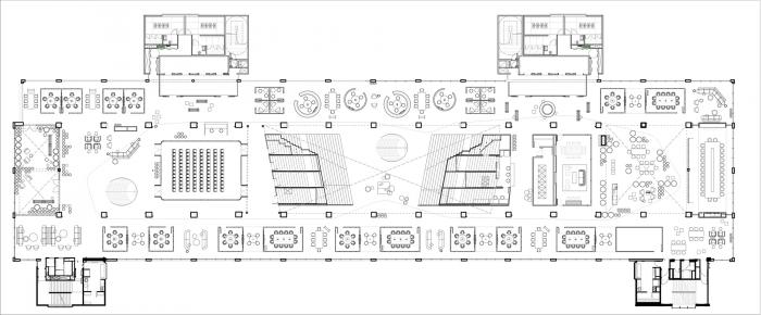 BIM建筑|露天剧场般的灵动空间——Mercado Libre办公室 BIM建筑|露天剧场般的灵动空间——Mercado Libre办公室