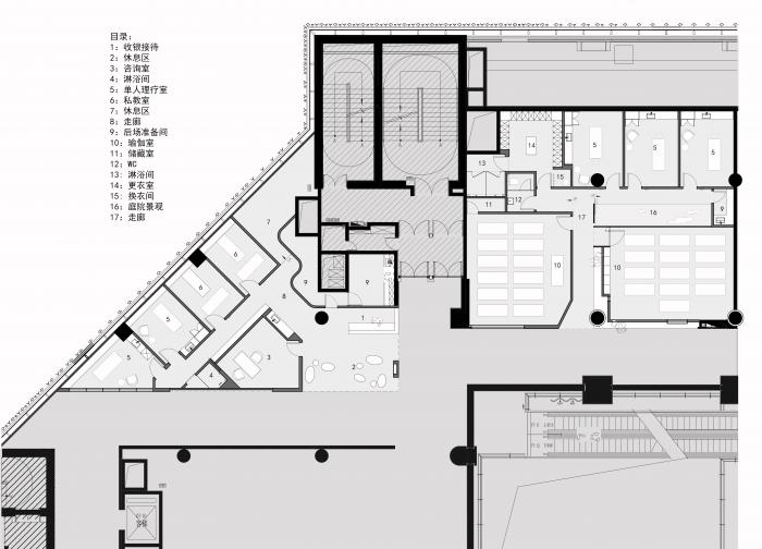 BIM建筑|一个模糊暧昧的空间容器——悠伽瑜伽空间 / 元致设计 BIM建筑|一个模糊暧昧的空间容器——悠伽瑜伽空间 / 元致设计