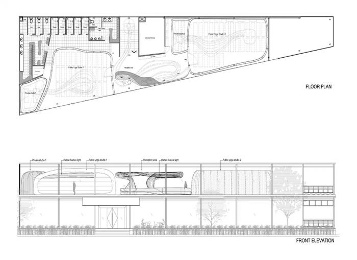 BIM建筑|曼谷Vikasa瑜伽总部,3D技术与本土手工艺的融合 BIM建筑|曼谷Vikasa瑜伽总部,3D技术与本土手工艺的融合