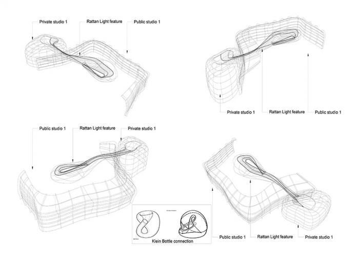 BIM建筑|曼谷Vikasa瑜伽总部,3D技术与本土手工艺的融合 BIM建筑|曼谷Vikasa瑜伽总部,3D技术与本土手工艺的融合
