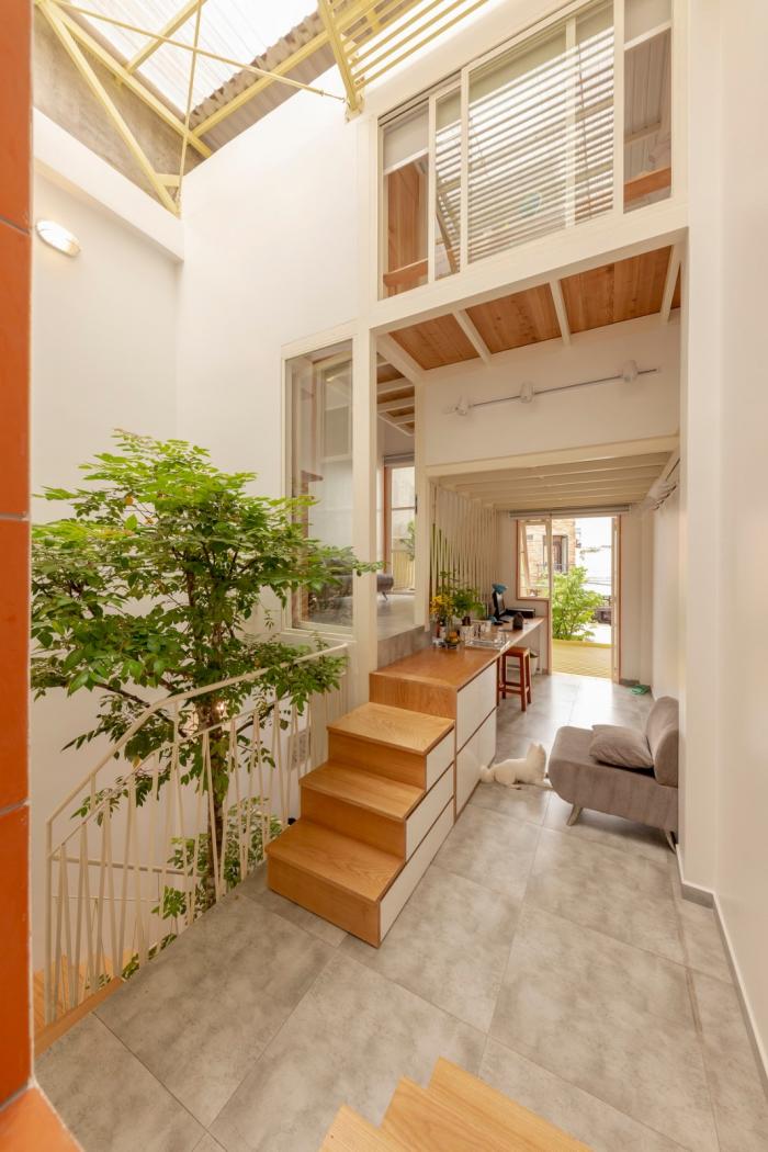 BIM建筑|夹缝中生存——越南双层屋盖住宅 BIM建筑|夹缝中生存——越南双层屋盖住宅