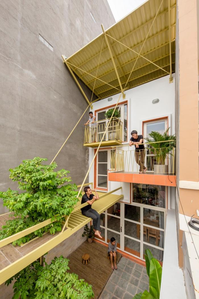 BIM建筑|夹缝中生存——越南双层屋盖住宅 BIM建筑|夹缝中生存——越南双层屋盖住宅