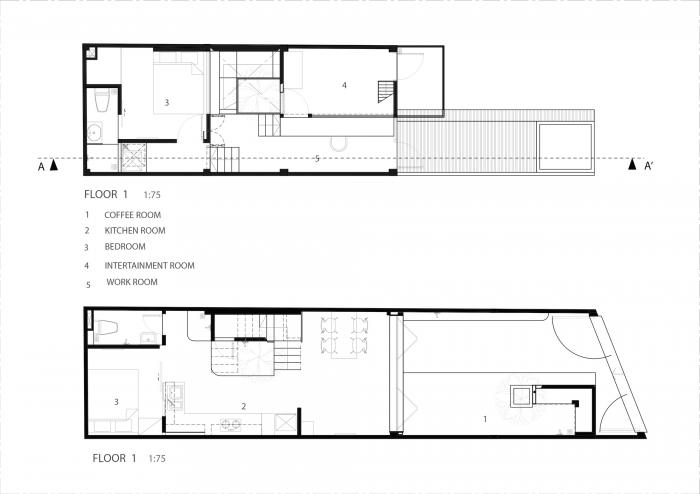 BIM建筑|夹缝中生存——越南双层屋盖住宅 BIM建筑|夹缝中生存——越南双层屋盖住宅