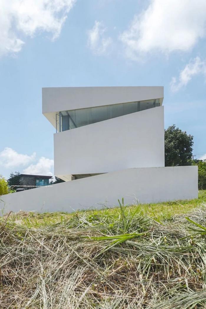 BIM建筑|菲律宾白色全景住宅 BIM建筑|菲律宾白色全景住宅