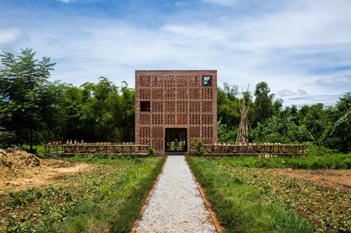 BIM建筑|越南赤土陶艺工坊 BIM建筑|越南赤土陶艺工坊