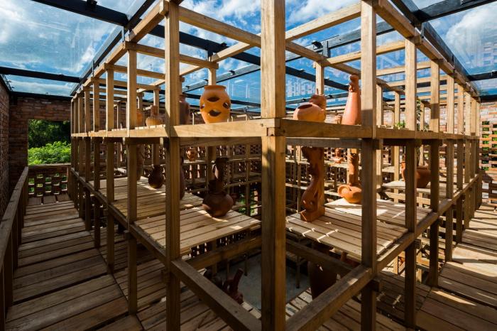 BIM建筑|越南赤土陶艺工坊 BIM建筑|越南赤土陶艺工坊