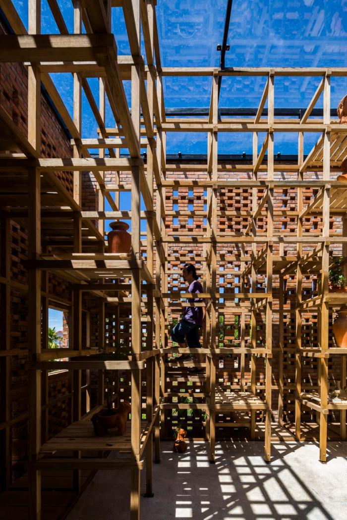 BIM建筑|越南赤土陶艺工坊 BIM建筑|越南赤土陶艺工坊