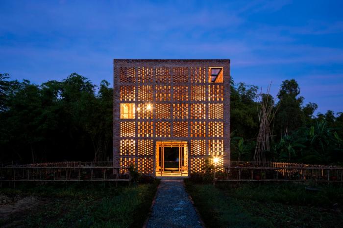 BIM建筑|越南赤土陶艺工坊 BIM建筑|越南赤土陶艺工坊