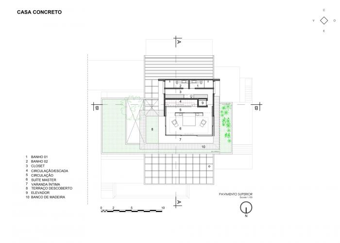 BIM建筑|依阶层创造,水平嵌套的空间:巴西“电影”住宅 BIM建筑|依阶层创造,水平嵌套的空间:巴西“电影”住宅
