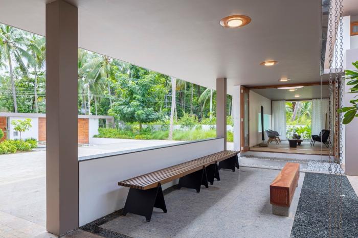 BIM建筑|几何秩序与自然景观静谧交融:格框里的度假屋 BIM建筑|几何秩序与自然景观静谧交融:格框里的度假屋