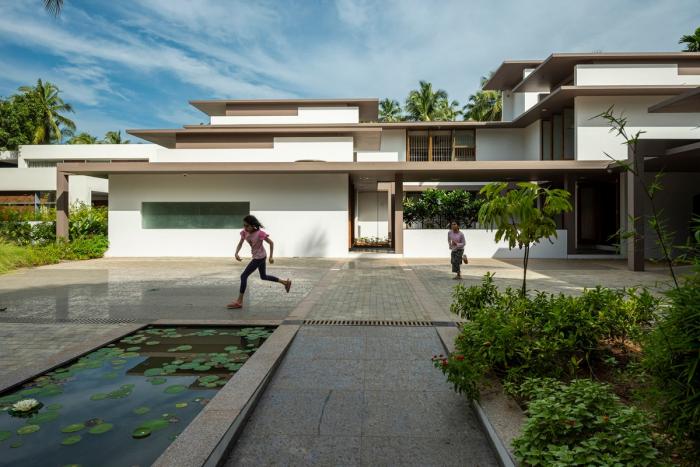 BIM建筑|几何秩序与自然景观静谧交融:格框里的度假屋 BIM建筑|几何秩序与自然景观静谧交融:格框里的度假屋