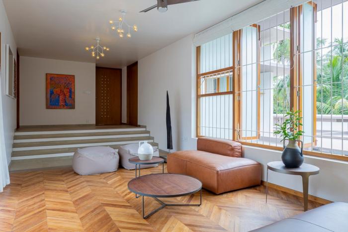 BIM建筑|几何秩序与自然景观静谧交融:格框里的度假屋 BIM建筑|几何秩序与自然景观静谧交融:格框里的度假屋