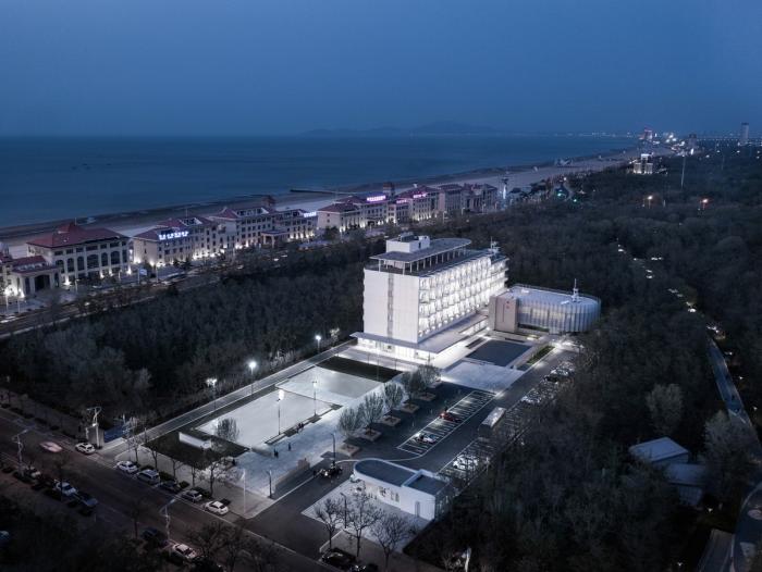 BIM建筑|烟台海洋经济创新区总部基地改造 / 水石设计 BIM建筑|烟台海洋经济创新区总部基地改造 / 水石设计